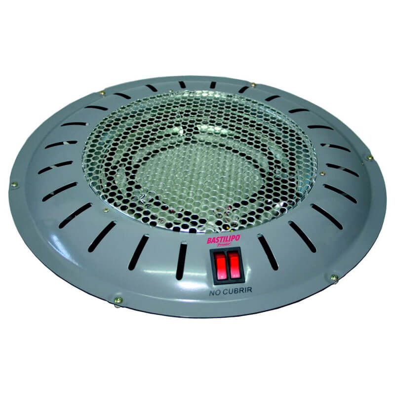 NL-25 Brasero eléctrico, 450/500/950w, 3 m cable, reflector de calor