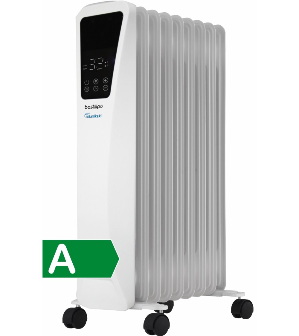 Radiador de bajo consumo eléctrico con wifi, 9 elementos, muy bajo consumo, R-EcoFluid2-9