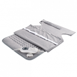 AC-100, almohadilla cervical y espalda, 100W, funda lavable, mando led