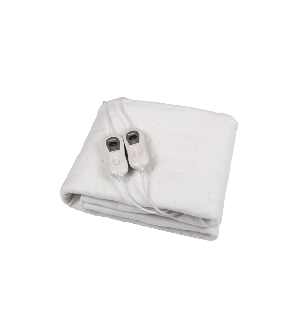 CC-120, calienta camas doble de 160 x 140 cm, doble mando 2 x 60W, lavable (envase ligeramente dañado)