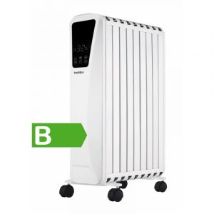 Radiador de fluido, efecto chimenea, 2000W, 9 elementos, FENIX 2-2000