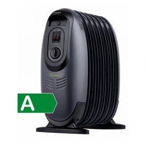 Radiador ecológico mini con H2O natural liquid, 200/400/600W, 0.4Kw/h, 7 elementos, color negro, MR-ECOFLUID-7 (reacondicionado)