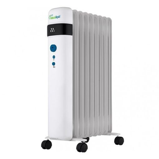R-ECOFLUID-9, Radiador ecológico con H₂O Natural Liquid, extra bajo consumo, 0,82 kWh, 9 elementos, Wifi, pantalla digital, control de temperatura electrónico.