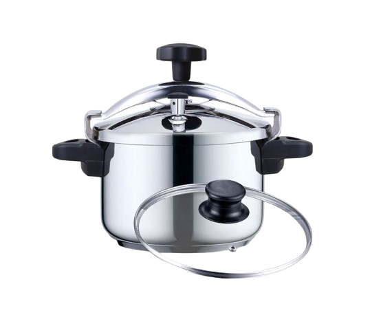 Olla a presión Haeger PC-8SS.015A 8 L INOX reacondicionado