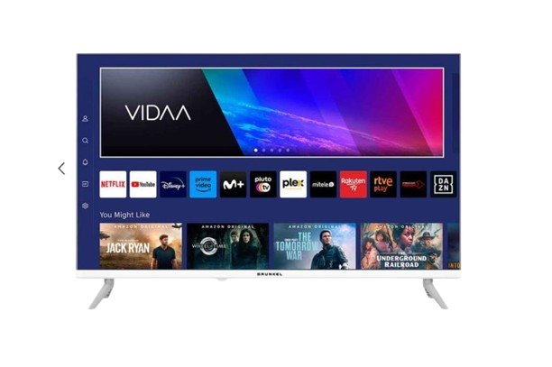 Televisor GRUNKEL LED3225VD 32″ Blanco Smart TV HD Ready