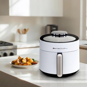 JUANITA®Freidora de aire - JUANITA EyeFire White, 1500 W, JEFW12005