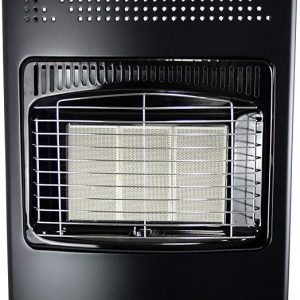 EGC-4200-Estufa de Gas Cerámica de 4200W y Tres Niveles de Potencia. Sistema de Seguridad, Negro