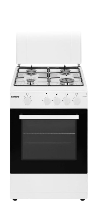 COCINA INDEPENDIENTE CORBERÓ CCSF45020BW - 50cms 4 fuegos