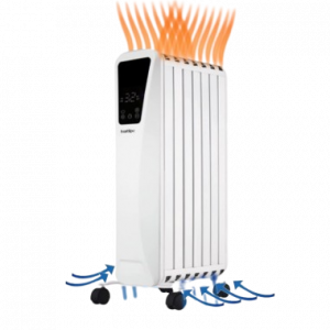 Bastilipo fenix2-2500 radiador de fluido efecto chimenea