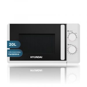 Microondas Sin Plato Hyundai HMC207W00 20L 700W Blanco
