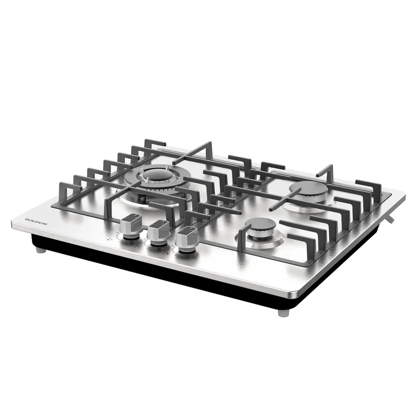 PLACA INDEPENDIENTE TAURUS GI3HB 3/FUEGOS GAS INOX - Imagen 3