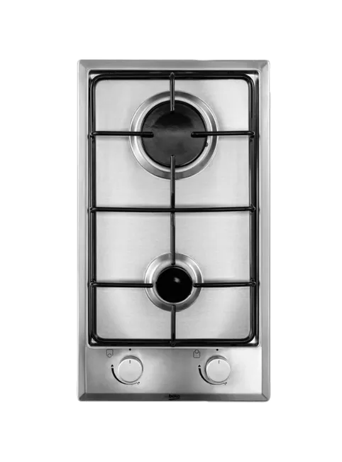 PLACA-INDEPENDIENTE BEKO HDCG32220FX 2/FUEGOS INOX GAS BUTANO Y NATURAL